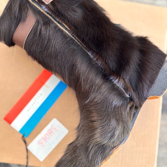 RARE with box! Vintage 1970s Killy Après-Ski Fur Boots by Wolverine 8 9 - Picture 10 of 15